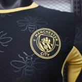 Manchester City Long Sleeve Third Away Player 1:1 Quality Soccer Jersey 26-27