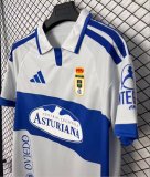 Real Oviedo Home  Fans 1:1 Quality Soccer Jersey  26-27