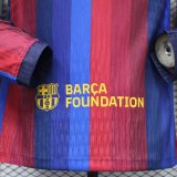 Barcelona  Home Long Sleeve  Player  1:1 Quality Soccer Jersey 26-27