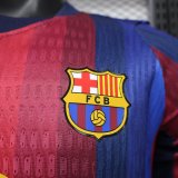Barcelona  Home Long Sleeve  Player  1:1 Quality Soccer Jersey 26-27
