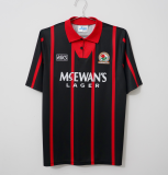 Retro Blackburn  Away Fans 1:1 Quality Soccer Jersey  1994-1995