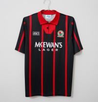 Retro Blackburn  Away Fans 1:1 Quality Soccer Jersey  1994-1995