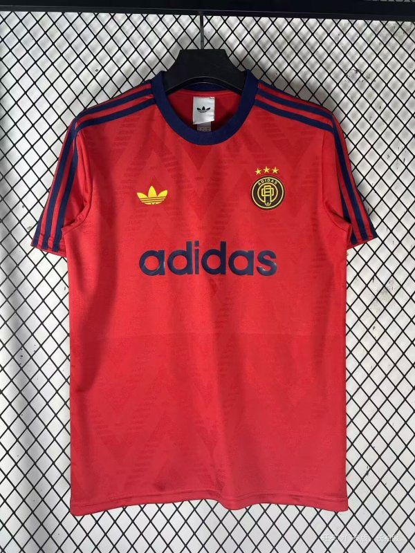 Adidas Clover T-shirt  Red 1:1 Quality Soccer Jersey  26-27