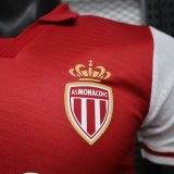 Monaco Home  Player 1:1 Quality Soccer Jersey 26-27