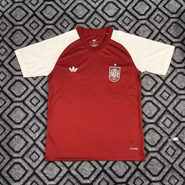 Spain T-shirt pre-match 1:1 Quality Soccer Jersey 26-27 (2026)