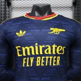 Arsenal Away Long Sleeve  Player 1:1 Quality Soccer Jersey   26-27
