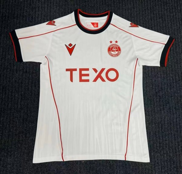 Aberdeen Away Fans 1:1 Quality Soccer Jersey 26-27