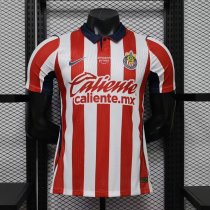 Chivas (Guadalajara ) Home  Player 1:1 Quality Soccer Jersey  26-27