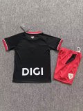 Athletic Bilbao Away Kids  1:1 Quality Soccer Jersey  26-27
