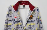 Retro Barcelona Windbreaker  Grey  1:1 Quality Windbreaker Jersey 2024-2025