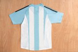Retro Argentina Home 1:1 Quality Soccer Jersey  2002