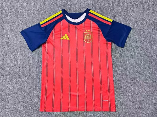 Spain Home  Fans 1:1 Quality Soccer Jersey 26-27（2026）（S-6XL）（2 stars）