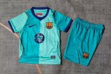Barcelona Third  Away Kids 1:1 Quality Soccer Jersey  26-27