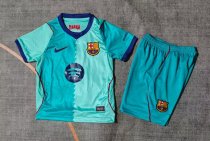 Barcelona Third  Away Kids 1:1 Quality Soccer Jersey  26-27