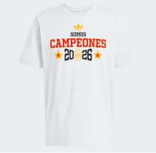 Spain T-shirt CAMPEONES Cotton White 1:1 Quality Soccer Jersey 26-27 (2026)