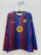 Barcelona  Home Long Sleeve  Fans 1:1 Quality Soccer Jersey 26-27