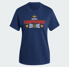 Spain T-shirt CAMPEONES Cotton Blue 1:1 Quality Soccer Jersey 26-27 (2026)