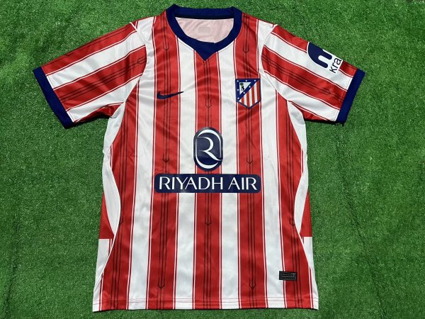 Atletico Madrid  Home Fans 1:1 Quality Soccer Jersey   26-27