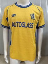 Retro Chelsea Away 1:1 Quality Soccer Jersey   2000-2002