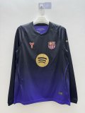 Barcelona  Away Long Sleeve  Fans 1:1 Quality Soccer Jersey 26-27