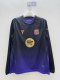 Barcelona  Away Long Sleeve  Fans 1:1 Quality Soccer Jersey 26-27