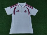 Real Madrid Polo Player White 1:1 Quality Soccer Jersey  26-27