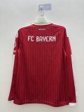 Bayern Munich Home Long Sleeve  Fans 1:1 Quality Soccer Jersey  26-27