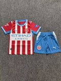 Girona FC Home Kids 1:1 Quality Soccer Jersey  26-27
