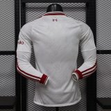 Liverpool Third Away Long Sleeve  Player  1:1 Quality Soccer Jersey 26-27