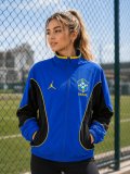 Brazil Windbreaker Blue 1:1 Quality Soccer Jersey  26-27 （2026）