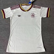 Spain Away Women Fans 1:1 Quality Soccer Jersey 26-27（2026） (2 stars)