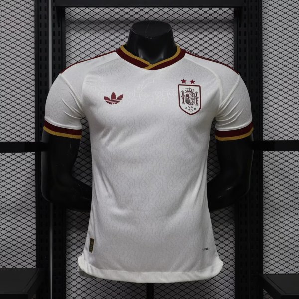 Spain Away Player 1:1 Quality Soccer Jersey 26-27 (2026)  (2 stars)