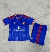 Manchester United  Away Kids Fans 1:1 Quality Soccer Jersey 26-27