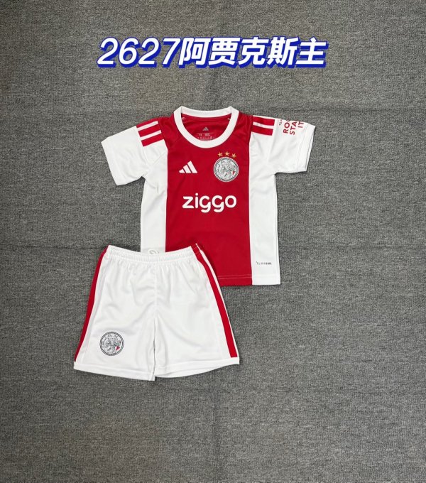 AJAX Home Kids  1:1 Quality Soccer Jersey  26-27