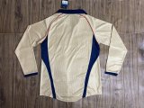 Retro  Arsenal away Long Sleeve 1:1 Quality Soccer Jersey  2001-2002