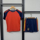 Spain Home  Kids fans 1:1 Quality Soccer Jersey 26-27（2026） (2 Stars)