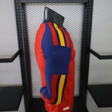 Spain Home Long Sleeve  Player 1:1 Quality Soccer Jersey 26-27 (2026) (2 stars)