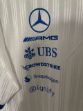 F1 Mercedes-Benz White Short Sleeve Racing Suit 2026