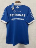 F1 Mercedes-Benz POLO  Blue Racing Suit 2026