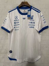 F1 Mercedes-Benz White Short Sleeve Racing Suit 2026