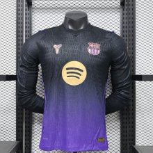 Barcelona  Away Long Sleeve  Player  1:1 Quality Soccer Jersey 26-27