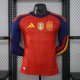 Spain Home Long Sleeve  Player 1:1 Quality Soccer Jersey 26-27 (2026) (2 stars)