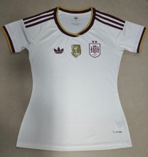 Spain Away Women Fans 1:1 Quality Soccer Jersey 26-27（2026） (2 stars)