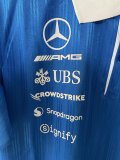 F1 Mercedes-Benz POLO  Blue Racing Suit 2026