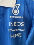 F1 Mercedes-Benz POLO  Blue Racing Suit 2026