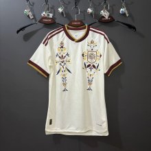 Spain Away Embroidery Special Edition  Player 1:1 Quality Soccer Jersey 26-27（2026）