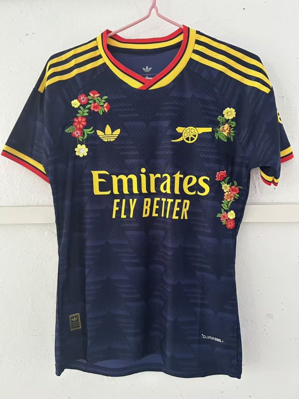 Arsenal Away  Embroidery Special Edition  Player 1:1 Quality Soccer Jersey   26-27