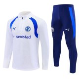 Marseille  Training Tracksuit White (Kids And Man 10-2XL)  1:1  26-27