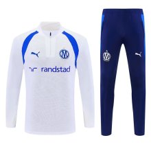 Marseille  Training Tracksuit White (Kids And Man 10-2XL)  1:1  26-27