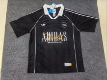 Adidas Clover T-shirt Polo Black 1:1 Quality Soccer Jersey  26-27